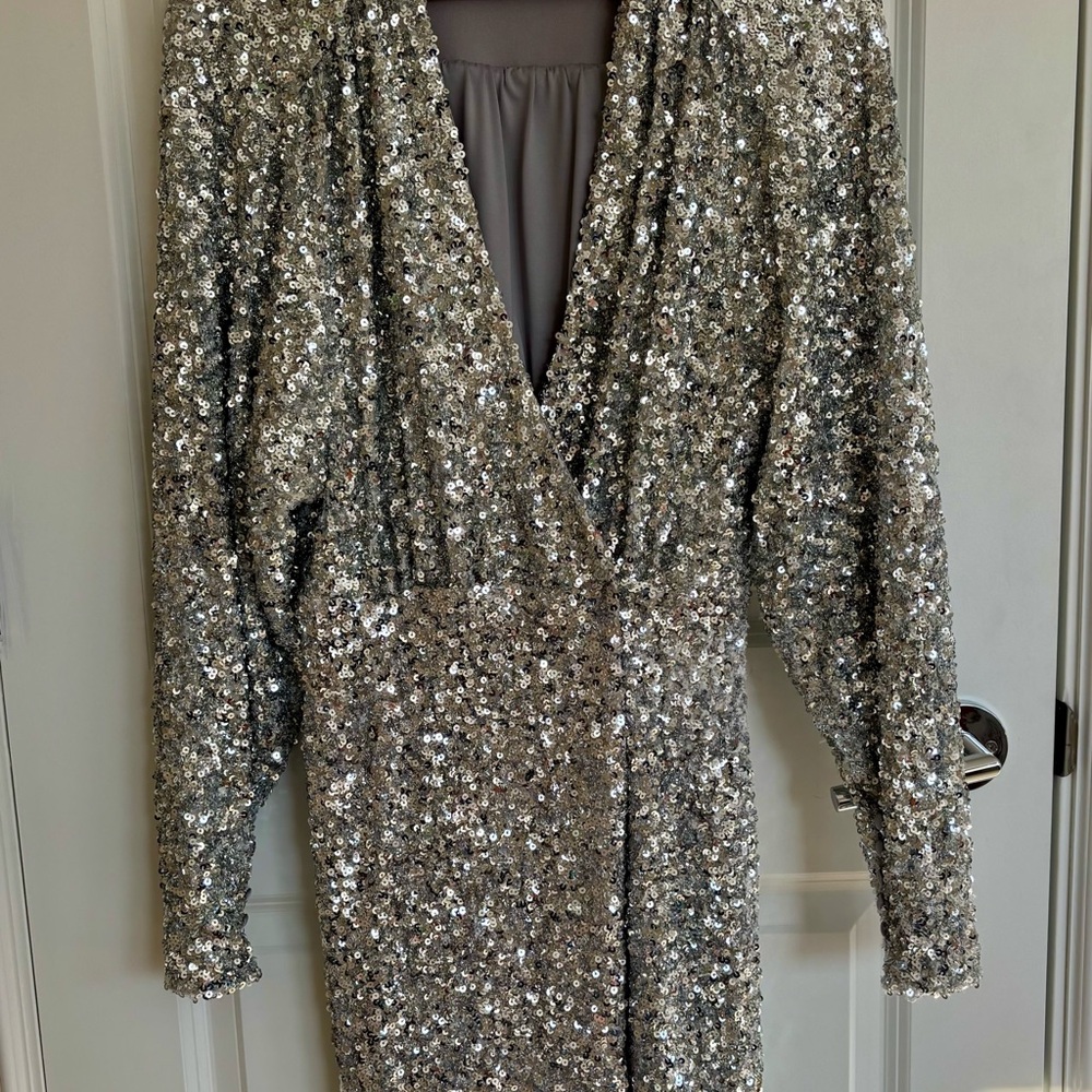 Rotate by Birger Christensen stunning sequin  mini dress